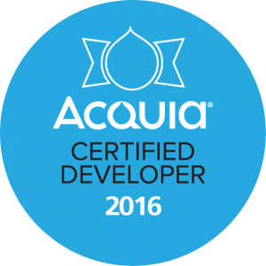 Acquia Certified Developer 2016