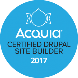 Aquia Certified Site Builder 2017 