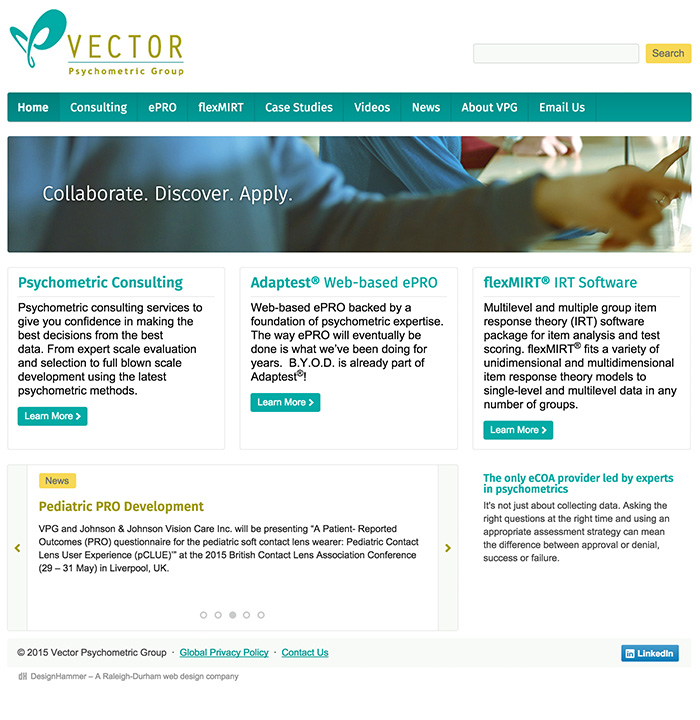 Vector Homepage